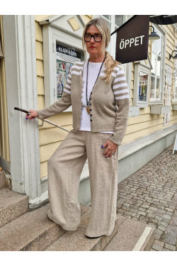 Byxa Culotte LÅNG 100% lin 