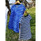 Jumper Tess KORT ÄRM 70 lin/30 ecobomull -randig-