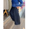 Byxa Culotte LÅNG 100% lin 