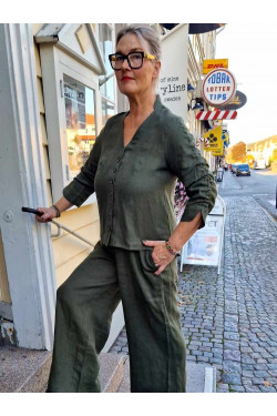 Linen Jacket-Blouse – 100% Linen