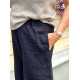 Byxa Culotte KORT 100% lin