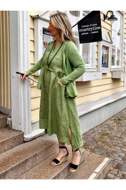 Klänning Nike 100%  lin pistagegrönt