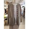 Kofta med fickor Karin  70 lin/ 30 ecobomull -natur-