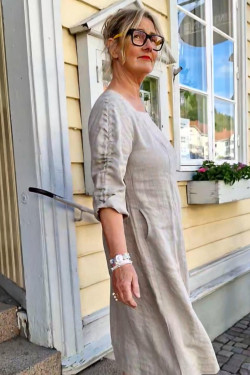 Dress Alicia – 100% Linen