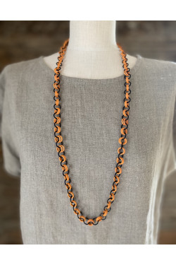 Svart/orange