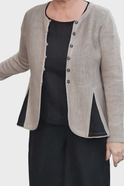 Kofta Linnéa  70 lin/ 30 ecobomull