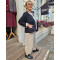 L I N N E J A C K A  Louise 100% lin -svart-
