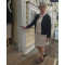 Kofta Lina 100% lin -svart-