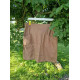 Kjol -Kort-100% lin -toffee (kanel)-