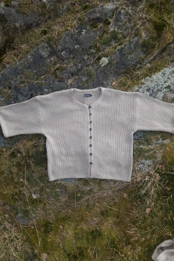 K O F T A  med vid ärm -natur-