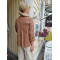Blus S T R Å  100% lin -toffee (kanel)-