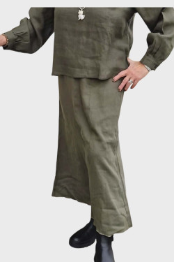 Kjol -Maxikjol- 100% lin